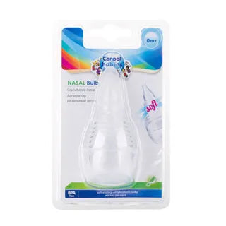 Canpol Babies | Nasal Aspirator Silicon +0M | 1 Pc