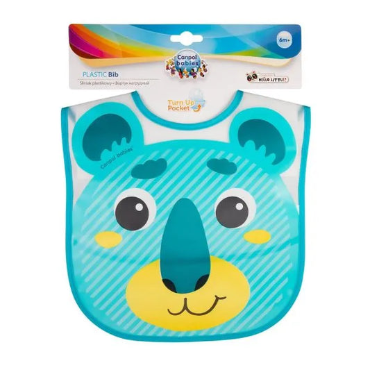 Canpol | Baby Plastic Bib 6-18M | 1 Pc