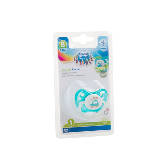 Canpol | Silicone Soother Classic Ortho 6-18M