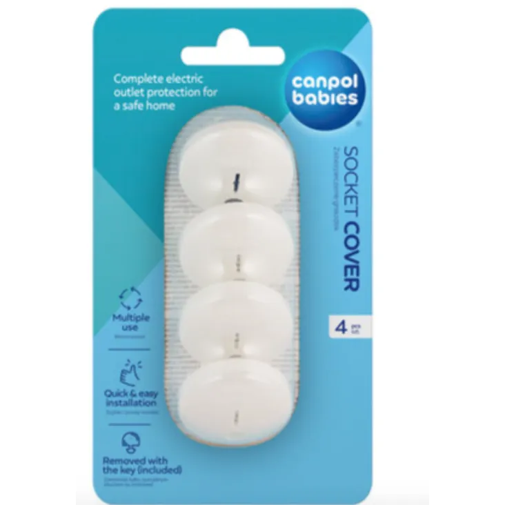 Canpol | Babies Socket Covers 13/100 | 4 Pcs