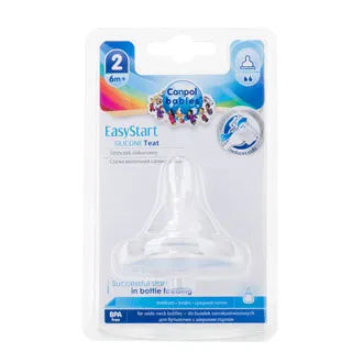 Canpol Babies | Teat Silicone Easy 6-12M | 1 Pc
