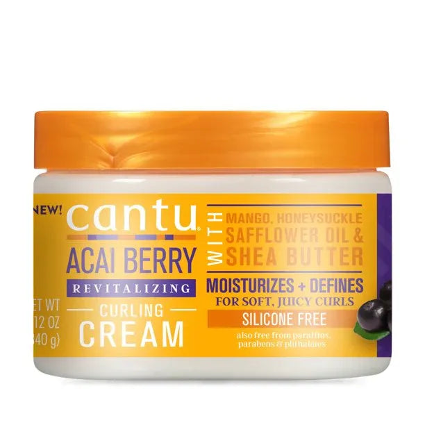 Cantu | Acai Berry Revitalizing Curling Cream | 340gm