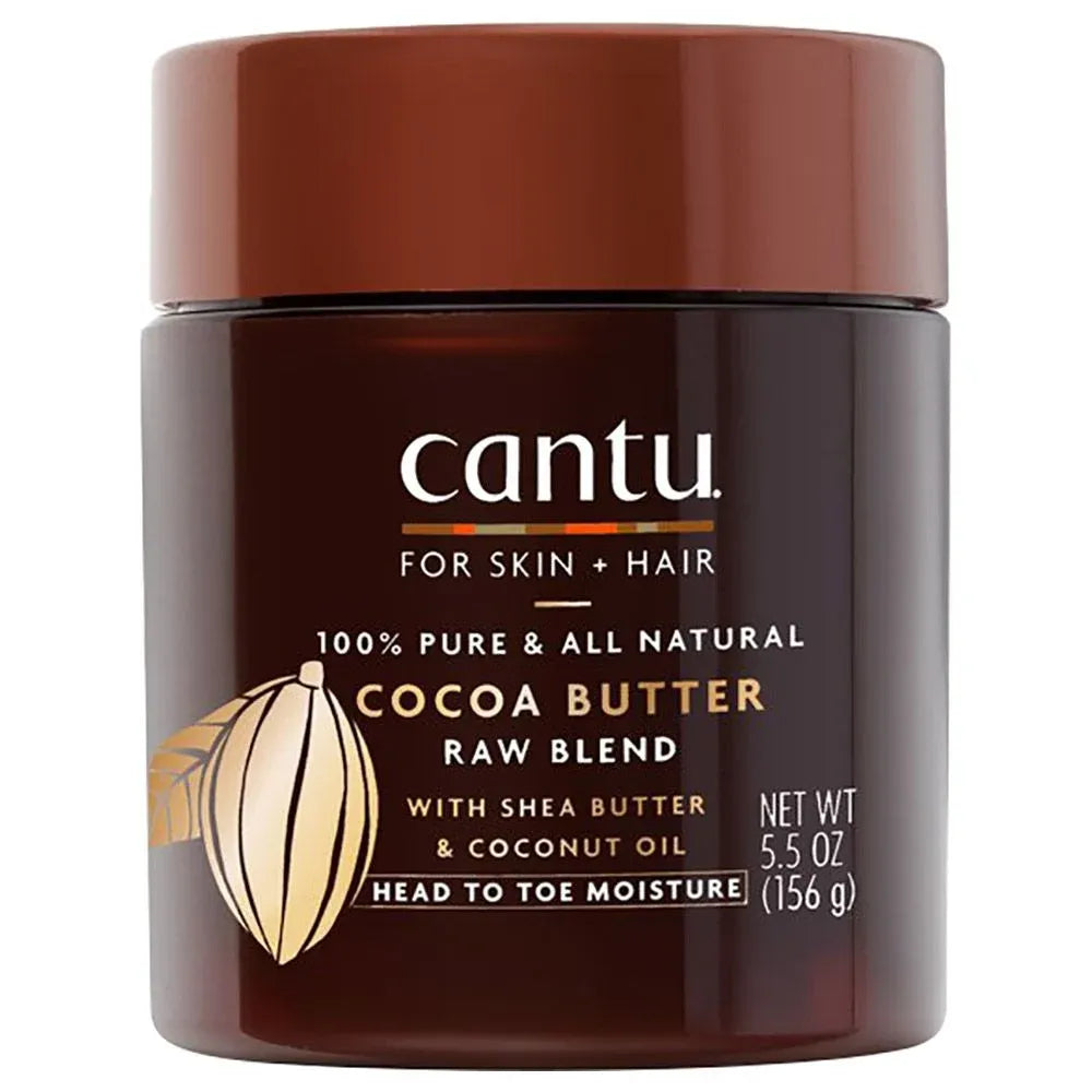 Cantu | Cocoa Butter For Skin + Hair Raw Blend | 156gm