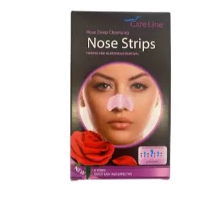 Care Line | Rose Nasal Strips | 6 Strips