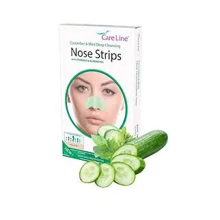 Care Line | Nose Strips Cucumber & Mint Deep Cleansing | 6 Strips