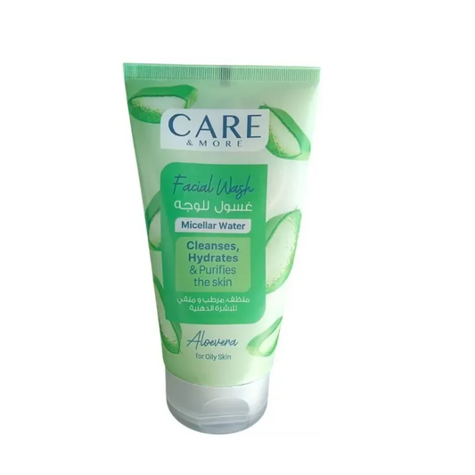 Care & More | Aloe Vera Facial Wash for Oily Skin | 150ml