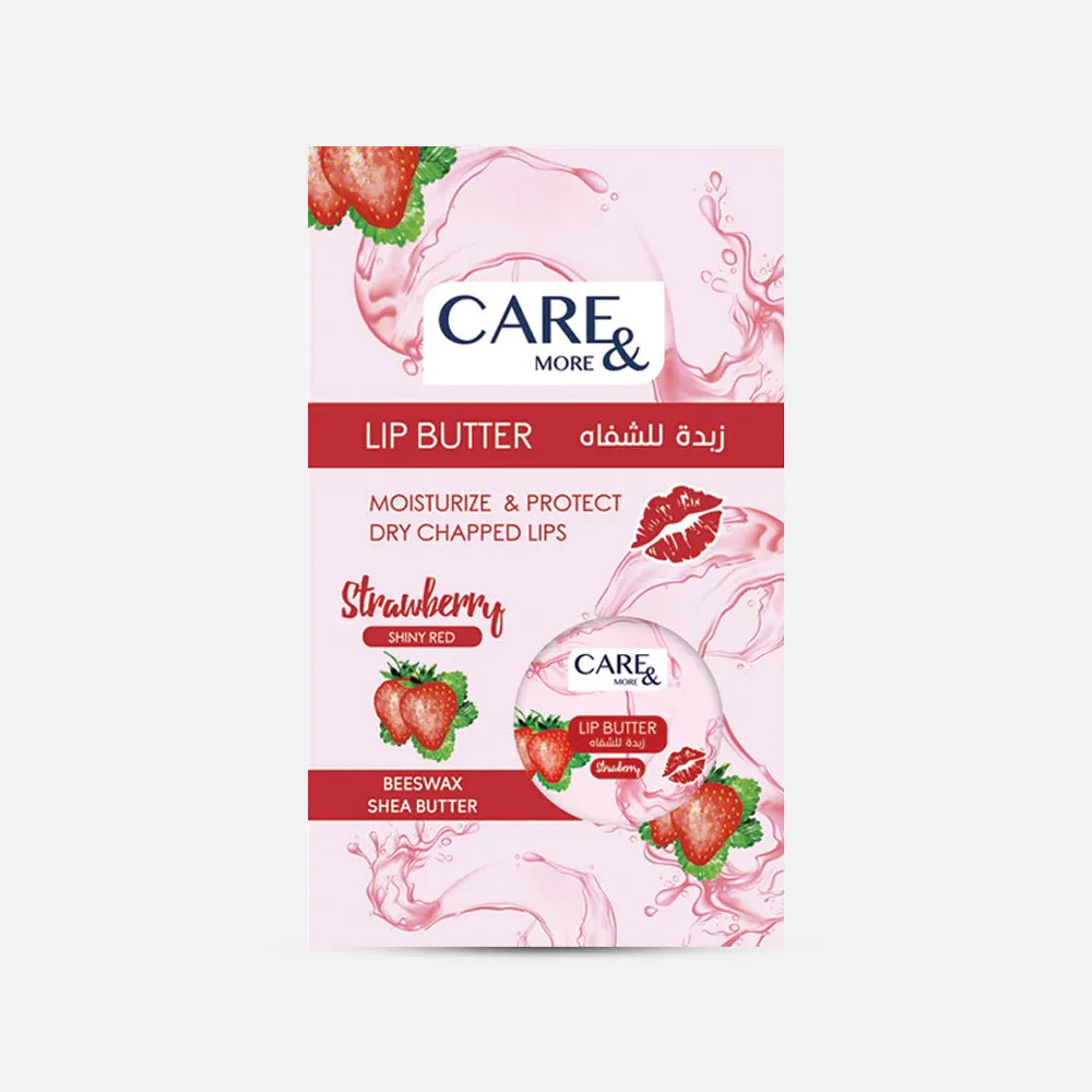 Care & More | Lip Butter Strawberry | 20gm