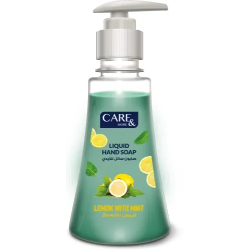 Care & More | Liquid Hand Soap Lemon With Mint | 350ml