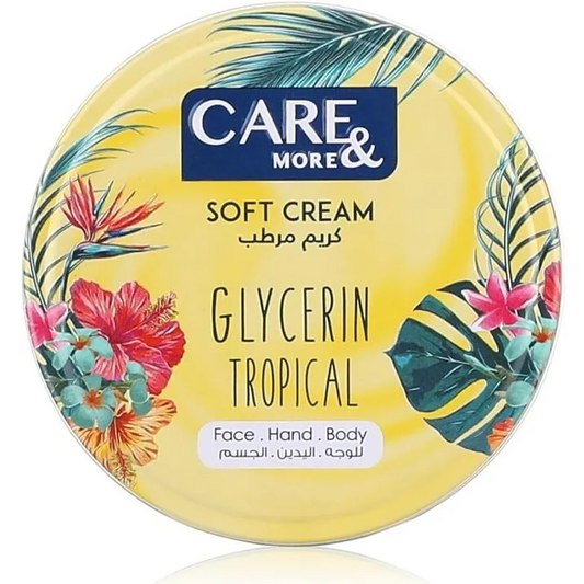Care & More | Soft Cream with Glycerin Tropical | 75ml