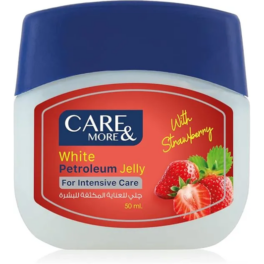 Care & More | Strawberry Petroleum Jelly for Intensive Care | 50ml