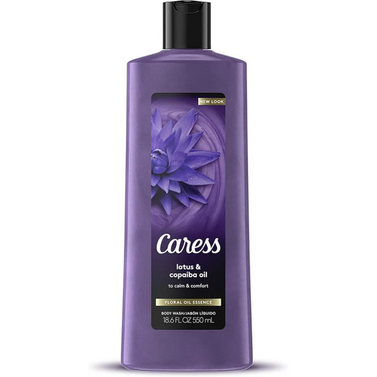 Caress | Body Wash To Calm & Comfort Lotus & Copaiba Oil With Floral Oil Essence | 550ml