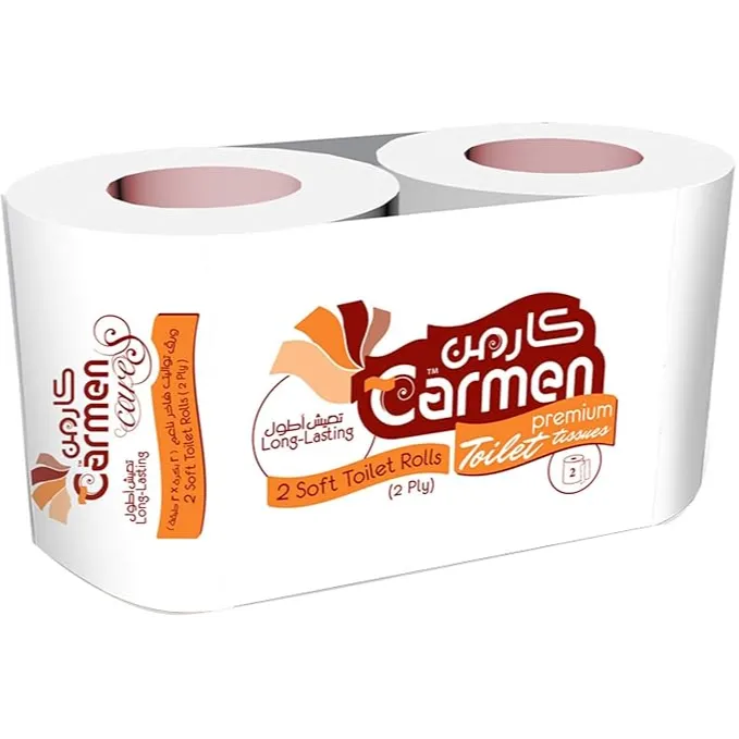 Carmen | Toilet Papers White | 2Rolls x 2Ply