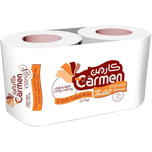 Carmen | Toilet Papers White | 2Rolls x 2Ply