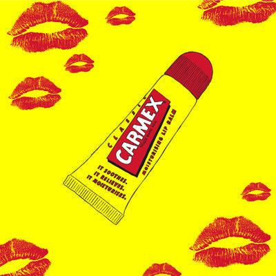 Carmex Classic Lip Balm Tube 10g packaging