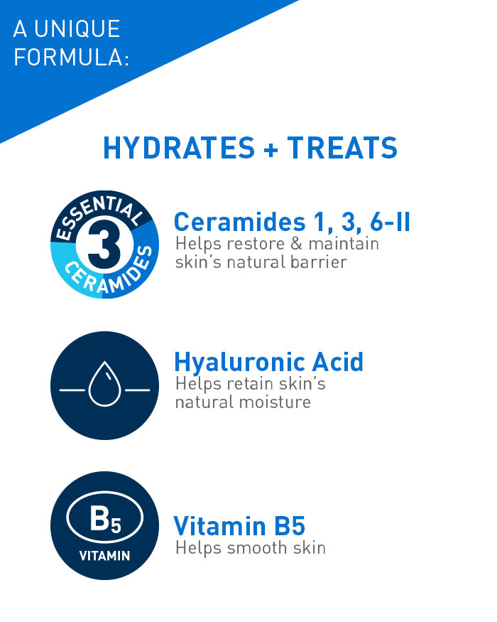 CeraVe Hydrating Hyaluronic Acid Serum 24-hour hydration benefit