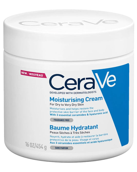 CeraVe Moisturizing Cream 454g front packaging