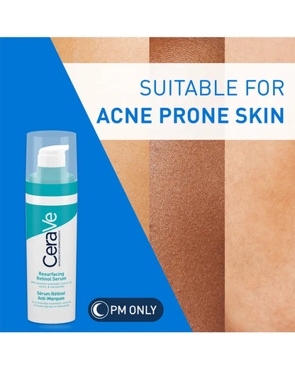 CeraVe Resurfacing Retinol Serum skin texture benefits