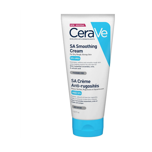 CeraVe | S A Smoothing Cream Moisturiser for Dry, Rough & Bumpy Skin | 177ml
