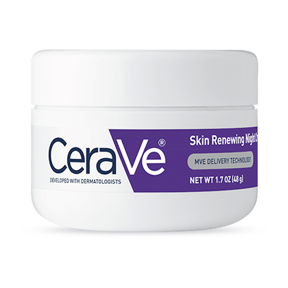 CeraVe Skin Renewing Night Cream 1.7 oz jar