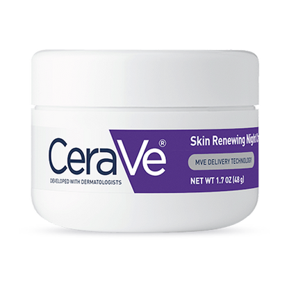 CeraVe Skin Renewing Night Cream 1.7 oz jar