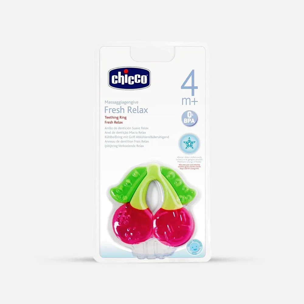 Chicco | Fresh Relax Cherry Teether | 1 Pc