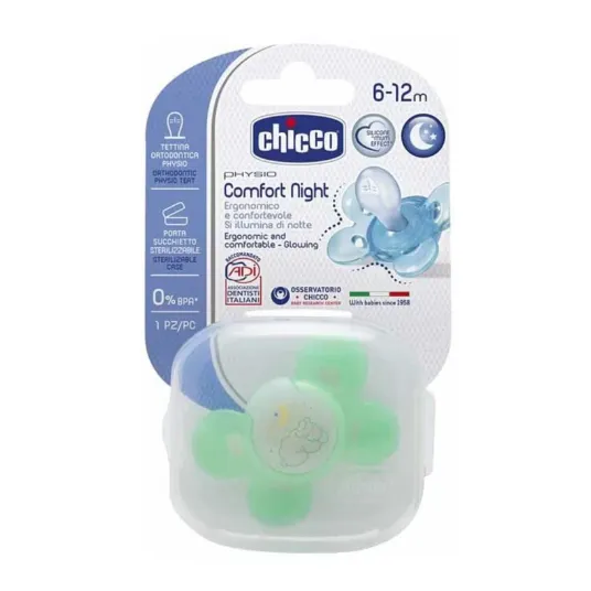 Chicco | Lumi Silicone Soother Physio Comfort 6-12M | 1 Pc