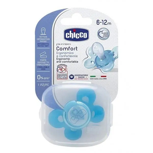 Chicco | Physio Soft Silicone Pacifier 6M+ | 1 Pc