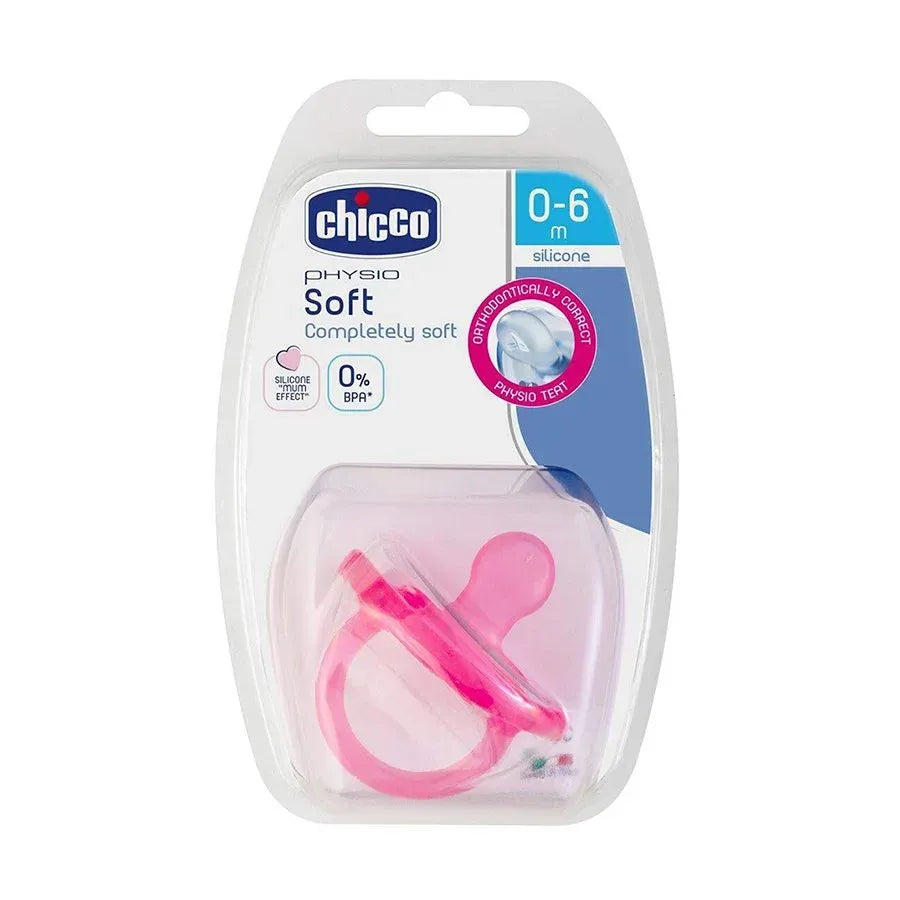 Chicco | Physio Soft Soother Pink | 1 Pc