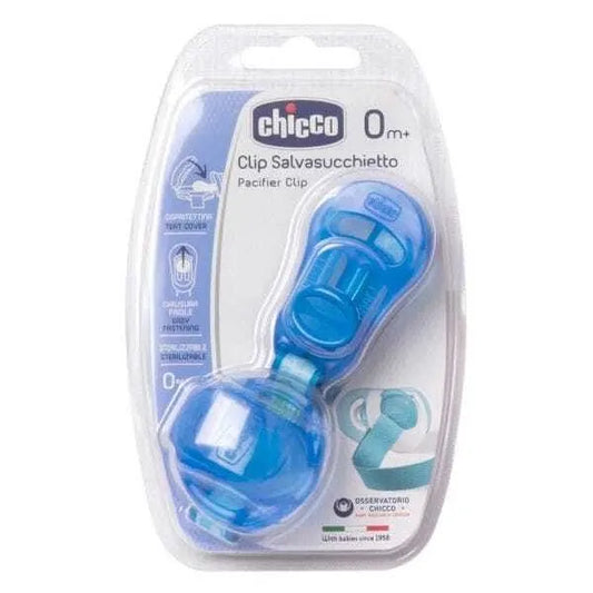 Chicco | Soother Holder Green +0M | 1 Pc