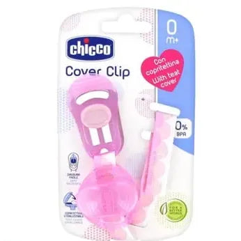 Chicco | Soother Holder Rose +0M | 1 Pc
