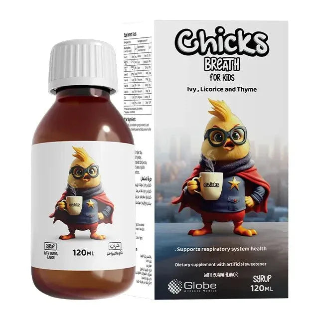 Chicks Breath Supplement Syrup For Kids | 120ml