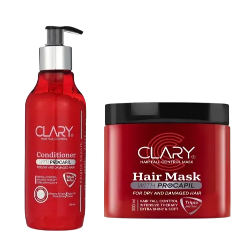 Clary | Hair Conditioner 300ml + Hair Mask 300ml Offer