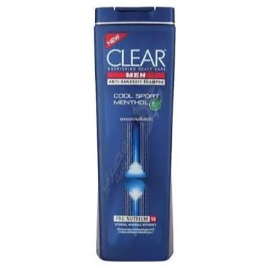 Clear | anti-dandruff cool sport menthol shampoo for men | 540ml