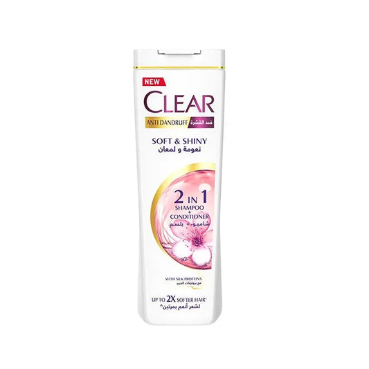 Clear | Shampo Soft And Shiny 2*1 | 180ml