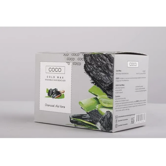 Coco | Wax Cold Charcoal & Aloe Vera | 250gm
