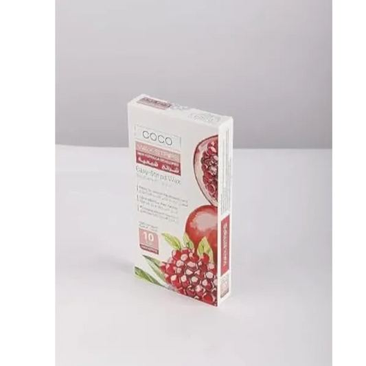 COCO | Wax Strips pomegranate | 10Count