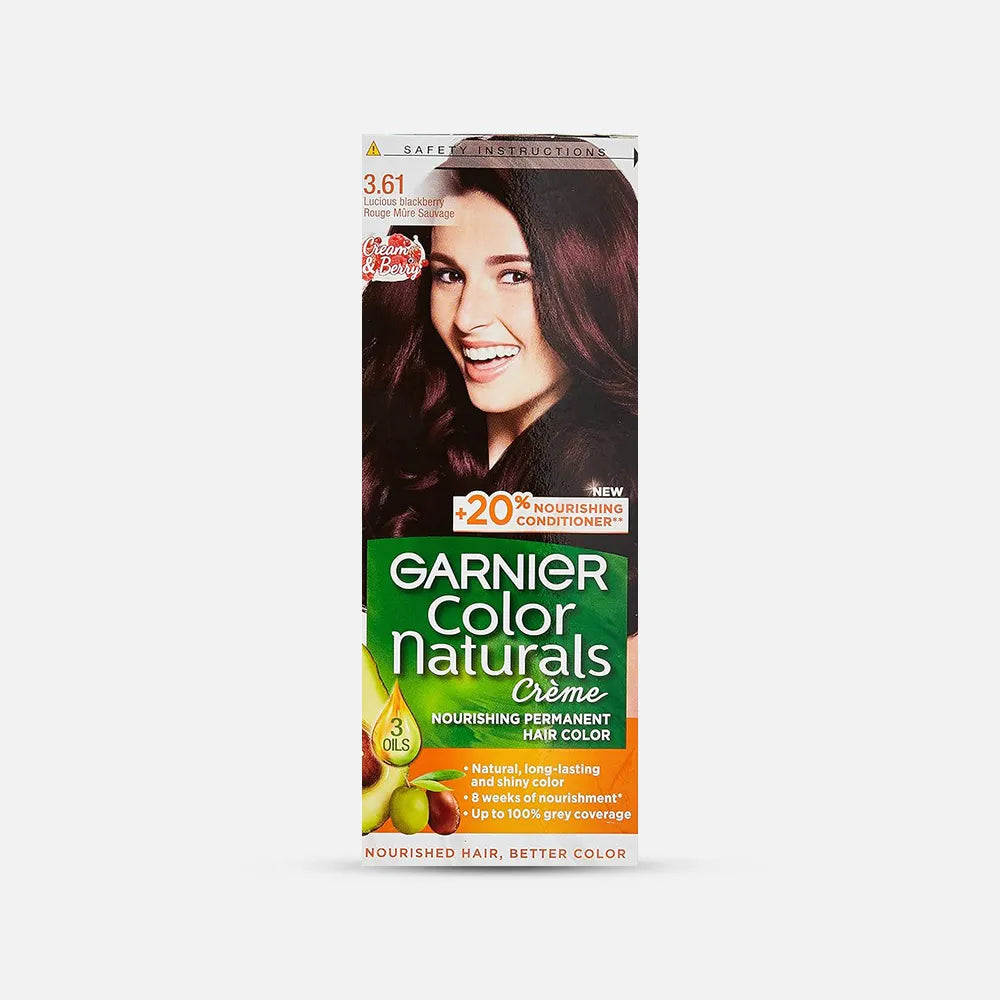 Garnier | Color Naturals Crème Hair Color | 3.61 Luscious Blackberry 15% Off
