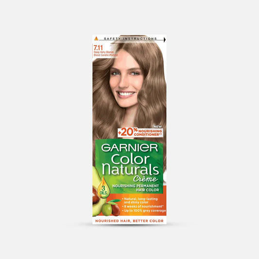Garnier | Color Naturals Permanent Crème Hair Color | 7.11 Deep Ashy Blonde | 15% off