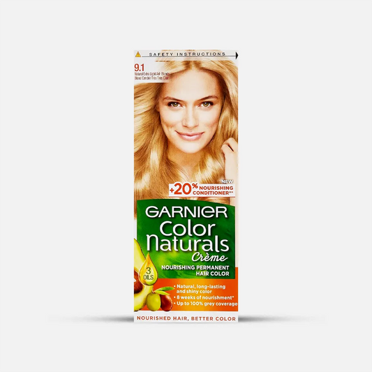 Garnier | Color Naturals Hair Color | 9.1 Light Ash Blonde