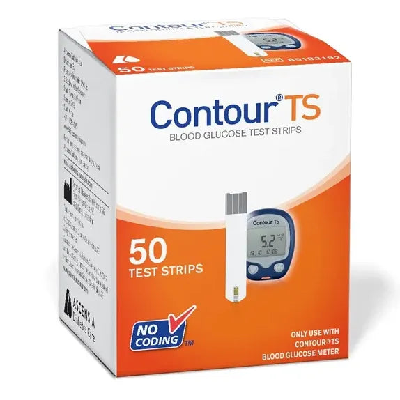 Contour TS | blood glucose test strips | 50 Strips