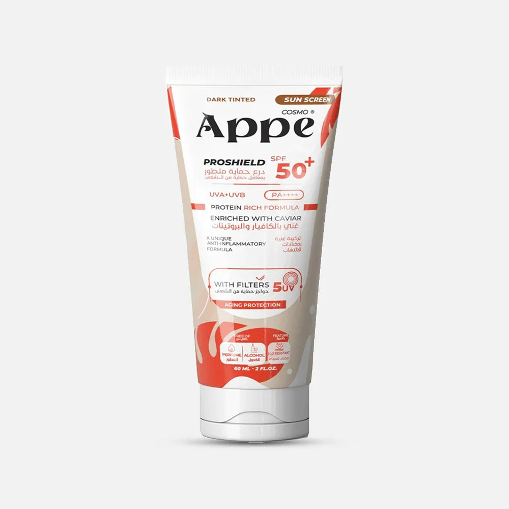 Cosmo APPE | Dark Tinted Sunscreen | 60ml