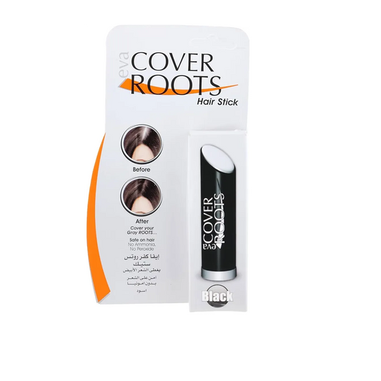 Eva | Cover Roots | Hair Touch Up Stick with Brush | Black