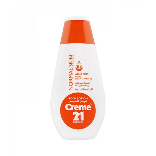 Creme 21 | Aqua Soft Body Lotion with Provitamin B5 for Normal Skin | 250ml