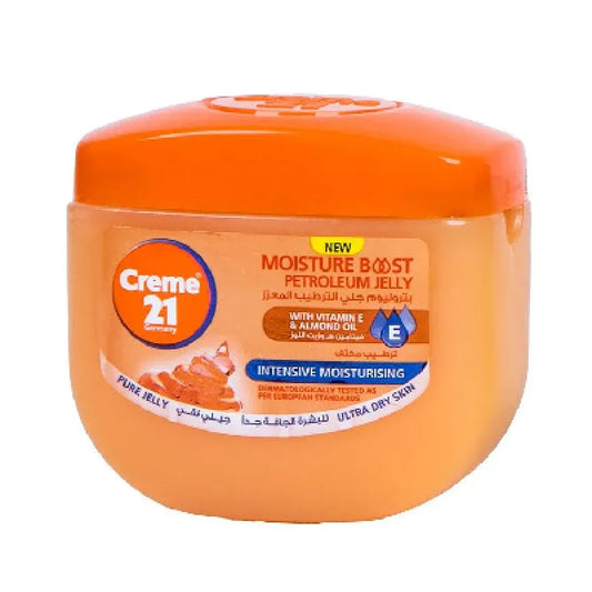 Cream 21 | Petroleum Jelly Moisturizing with Vitamin E & Almond Oil | 100ml