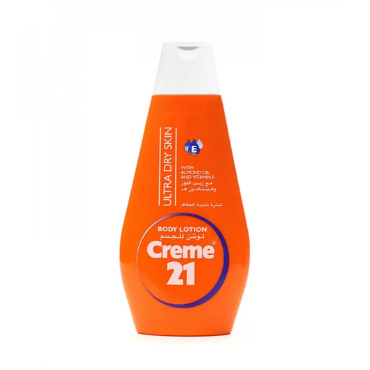 Creme21 | Body Lotion with Almond Oil and Vitamin E for Very Dry Skin | 400ml
