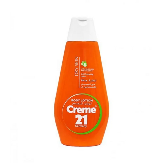 Creme21 | Body Lotion with Aloe Vera and Vitamin E for Dry Skin | 400ml