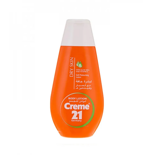 Creme21 | Lotion Dry Skin with vitamin E and Aloe Vera | 250ml