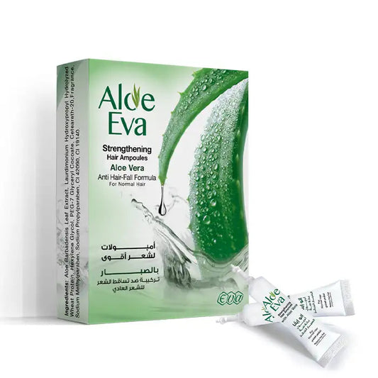 Aloe Eva Strengthening Hair Ampoules With Aloe Vera ( 4 Ampoules *  15 Ml )