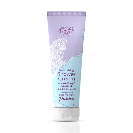 Eva Skin Care Moisturizing Shower Cream Enriched With Milk Proteins Passion 250 Ml