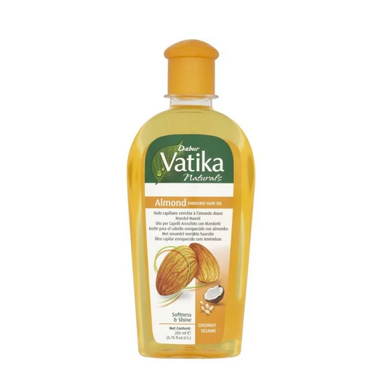 Vatika | Naturals Almond Enriched Hair Oil Softness And Shine | 180ml